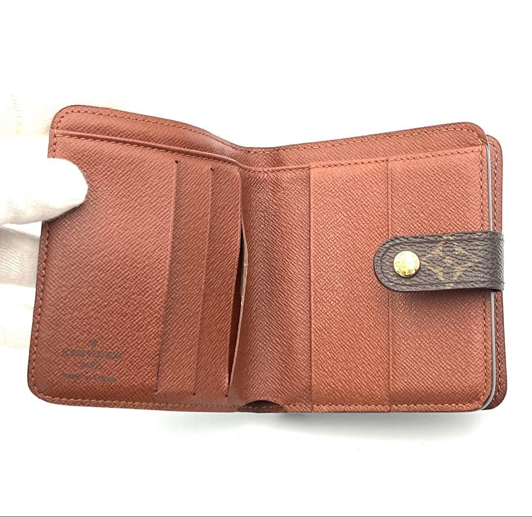 LOUIS VUITTON ルイヴィトン モノグラム コンパクトジップ 財布