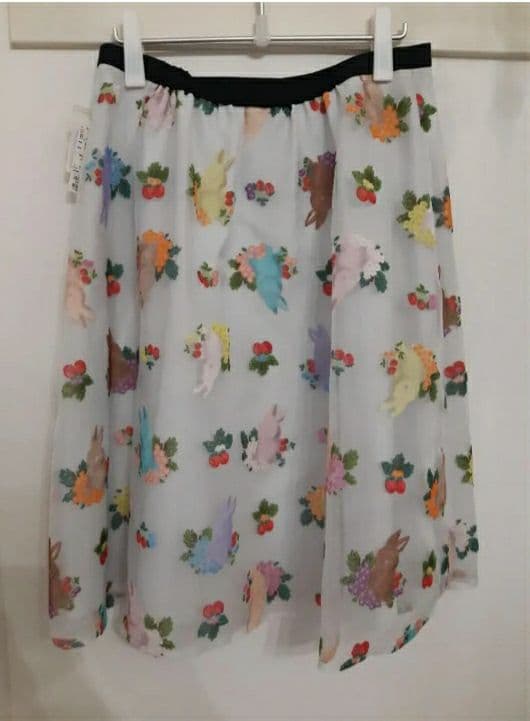 【フランシュリッペ】3L/FL5/ペイントスカート