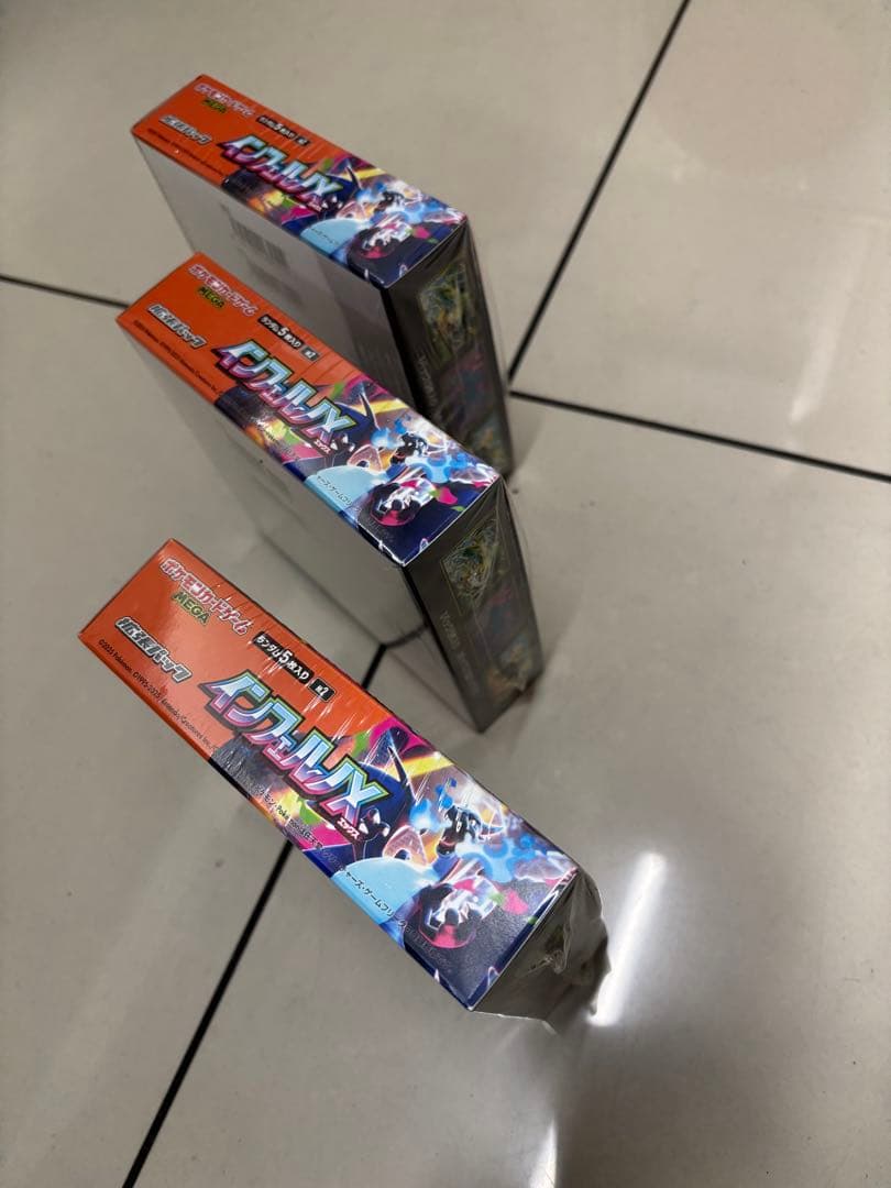 ポケモンカードインフェルノX3Box
