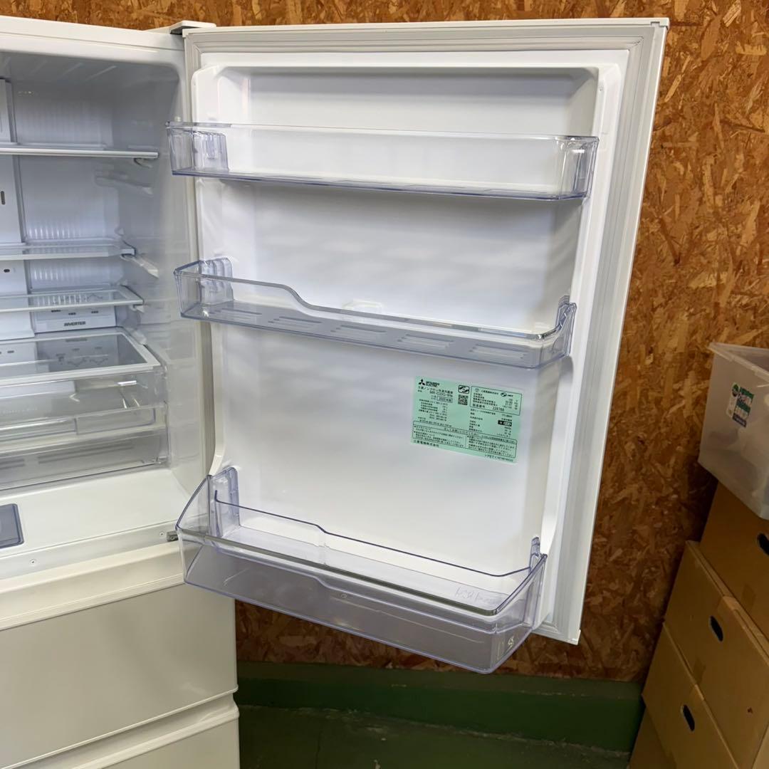 319★2022年製★三菱　冷蔵庫　大型　3ドア　自動製氷　300L 以上