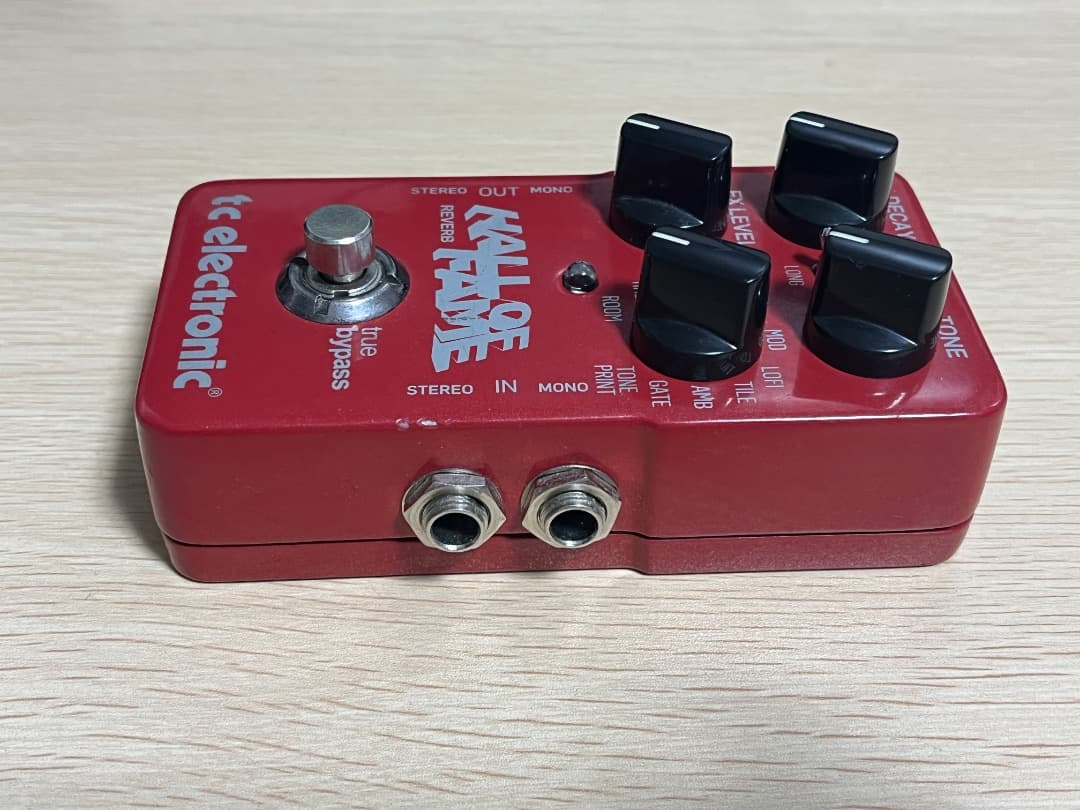 tc electronic Hall of Fame Reverb リバーブ