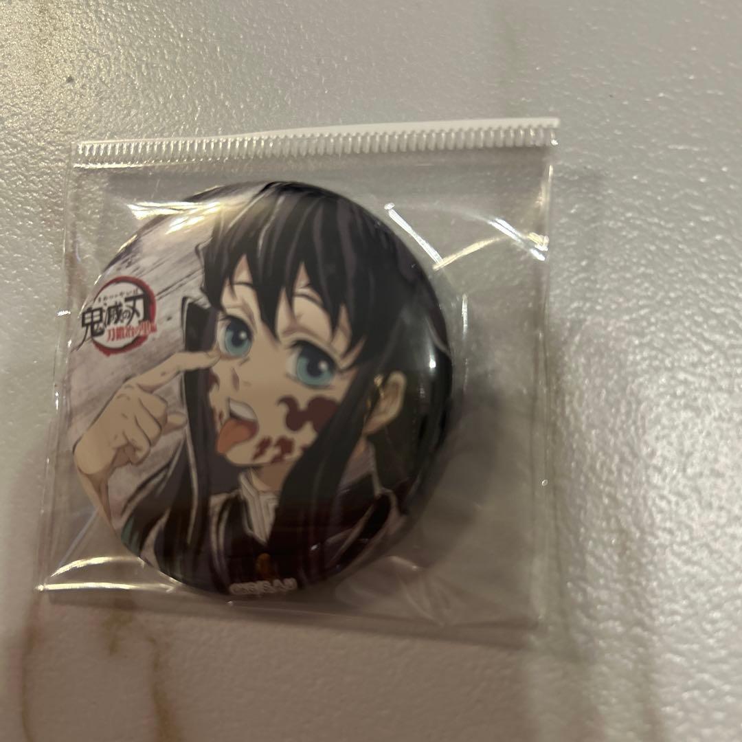鬼滅の刃 全集中展 幕間画缶バッジ 時透無一郎 あっかんべー