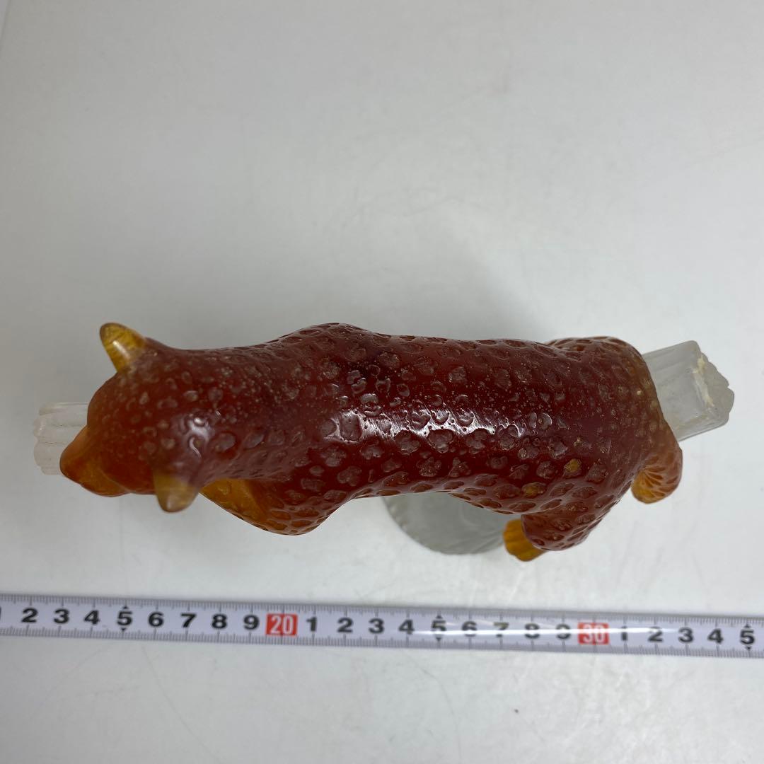 ドームフランス　チーターオブジェ　15㎝　東里7-1210④