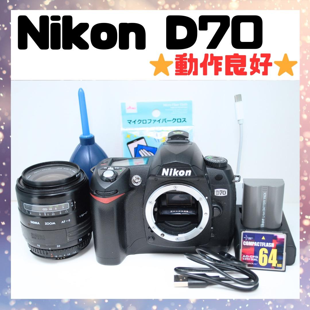 ❤️初心者歓迎❤️ Nikon D70 家族撮影に最適セット✨