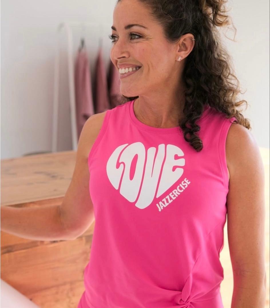 新作 LOVE JAZZERCISE タンクトップ Mサイズ
