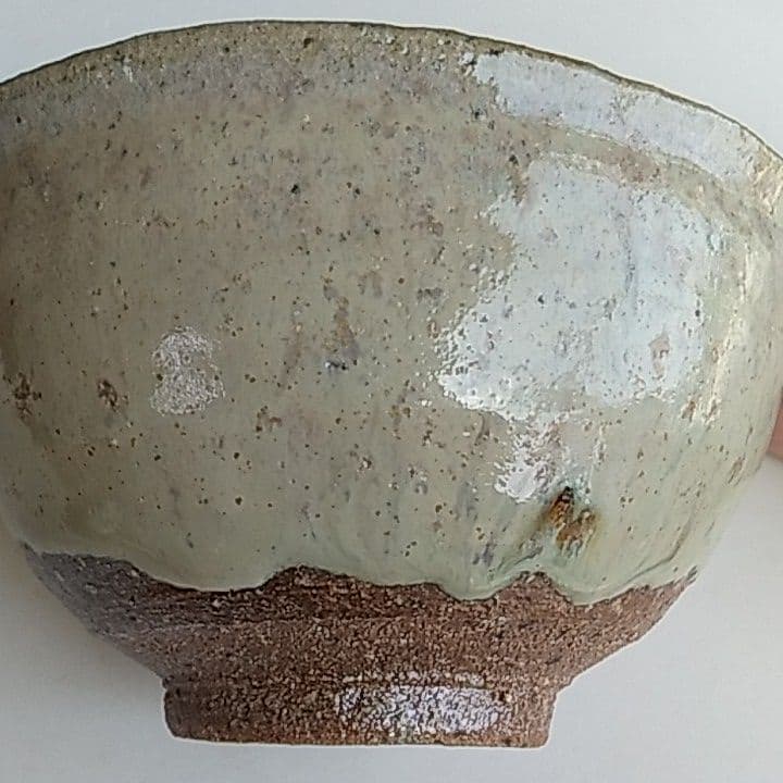 茶道具　斑唐津茶碗　西岡良弘