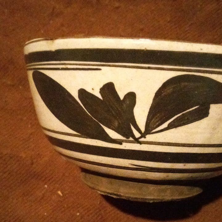 中国陶磁器　磁州窯　茶碗