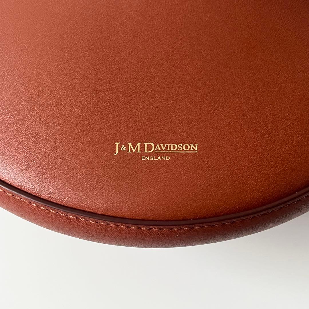 J&M DAVIDSON　2way　ゴンドラ　ショルダーバッグ　レザー　ブラウン