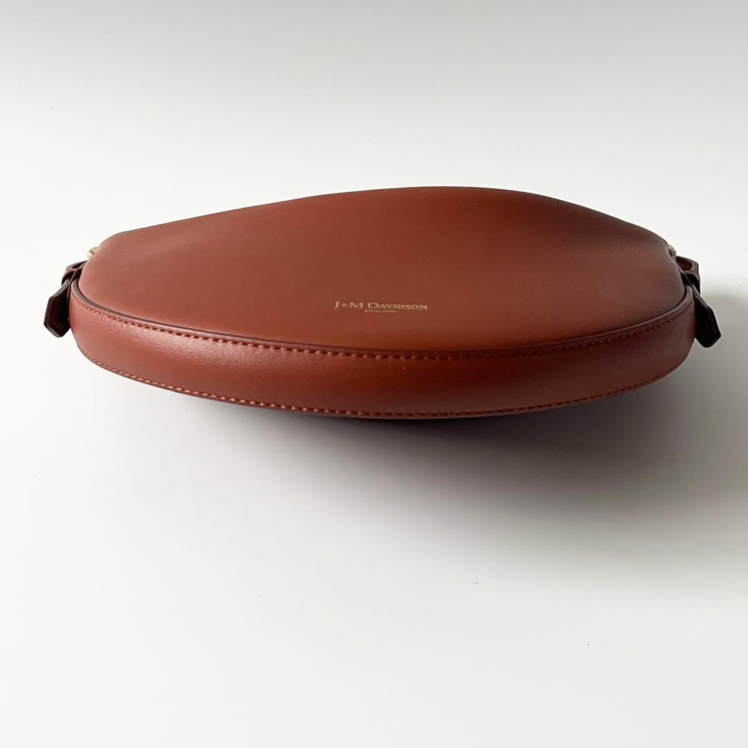 J&M DAVIDSON　2way　ゴンドラ　ショルダーバッグ　レザー　ブラウン