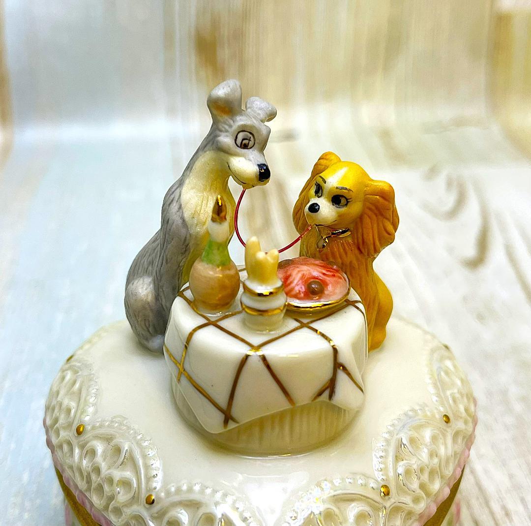 わんわん物語 レディー トランプ レノックス LENOX ヒンジボックス