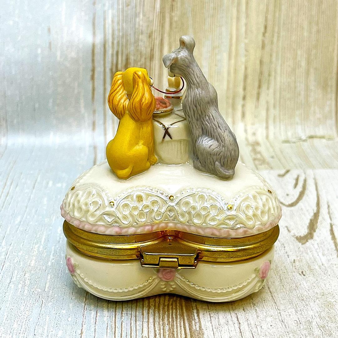 わんわん物語 レディー トランプ レノックス LENOX ヒンジボックス