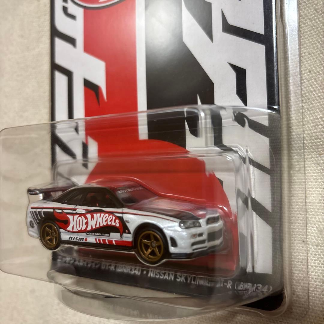 コンベンション ニッサンスカイライン GT-R R34 右向き ホットウィール