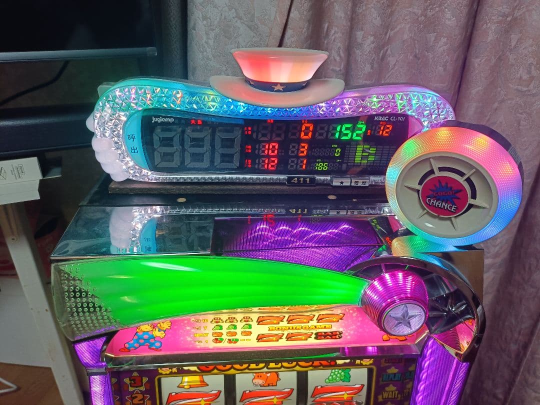 サ*ル様 スロット実機 スーパーミラクルジャグラー(5号機) セット