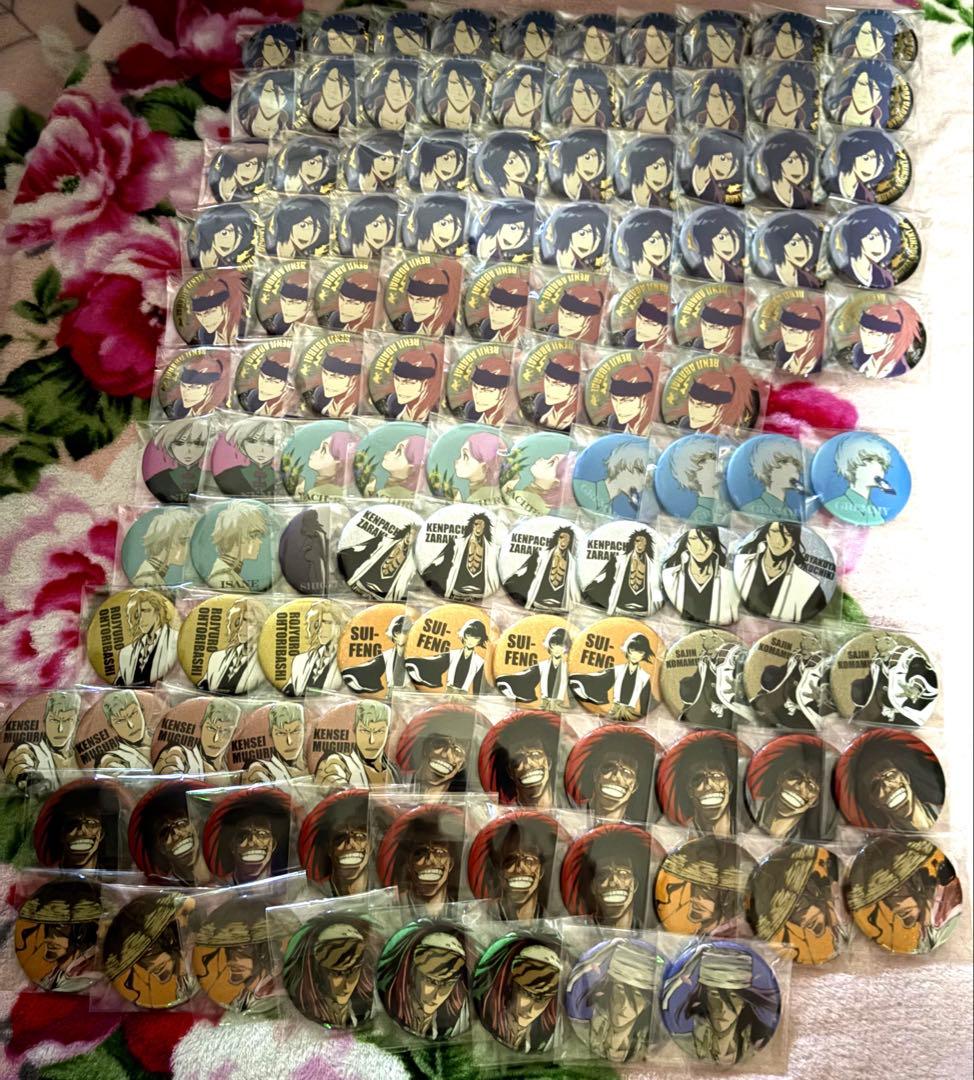 BLEACH 缶バッジ 箔押しトランプ まとめ売り