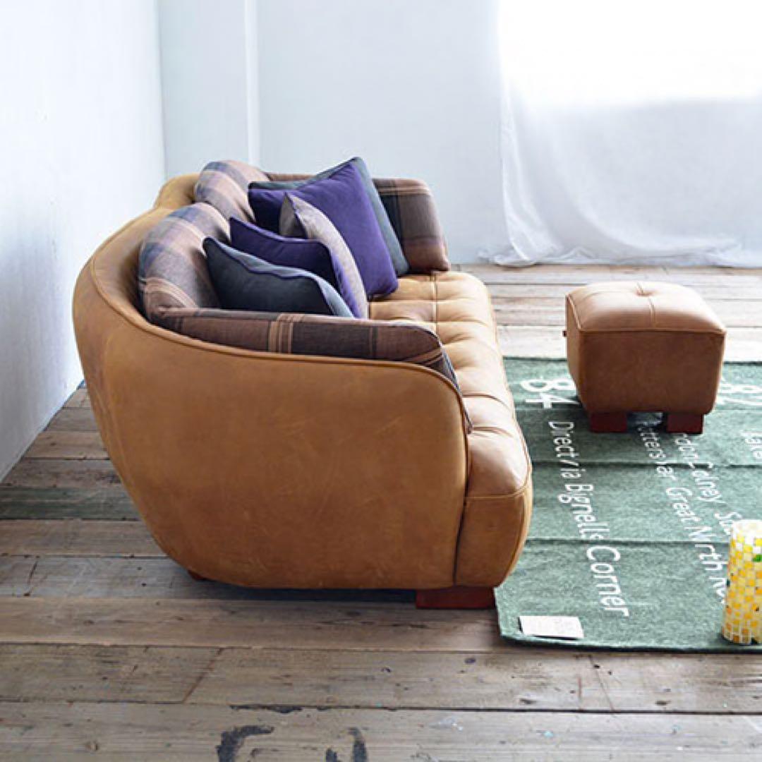 オピアムソファ L-1 キャメル スツール