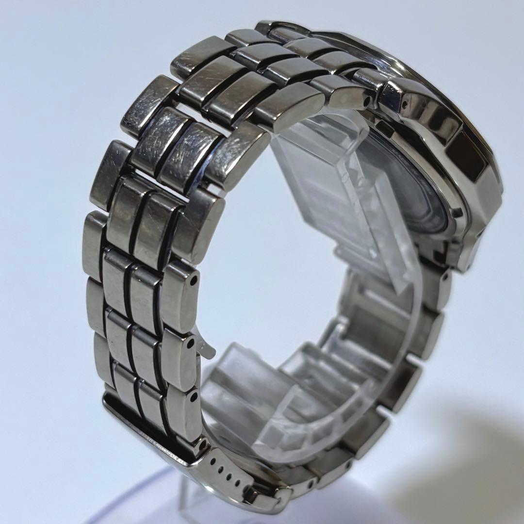 稼働 SEIKO ブライツ メンズ腕時計 電波ソーラー 7B22 デイト.