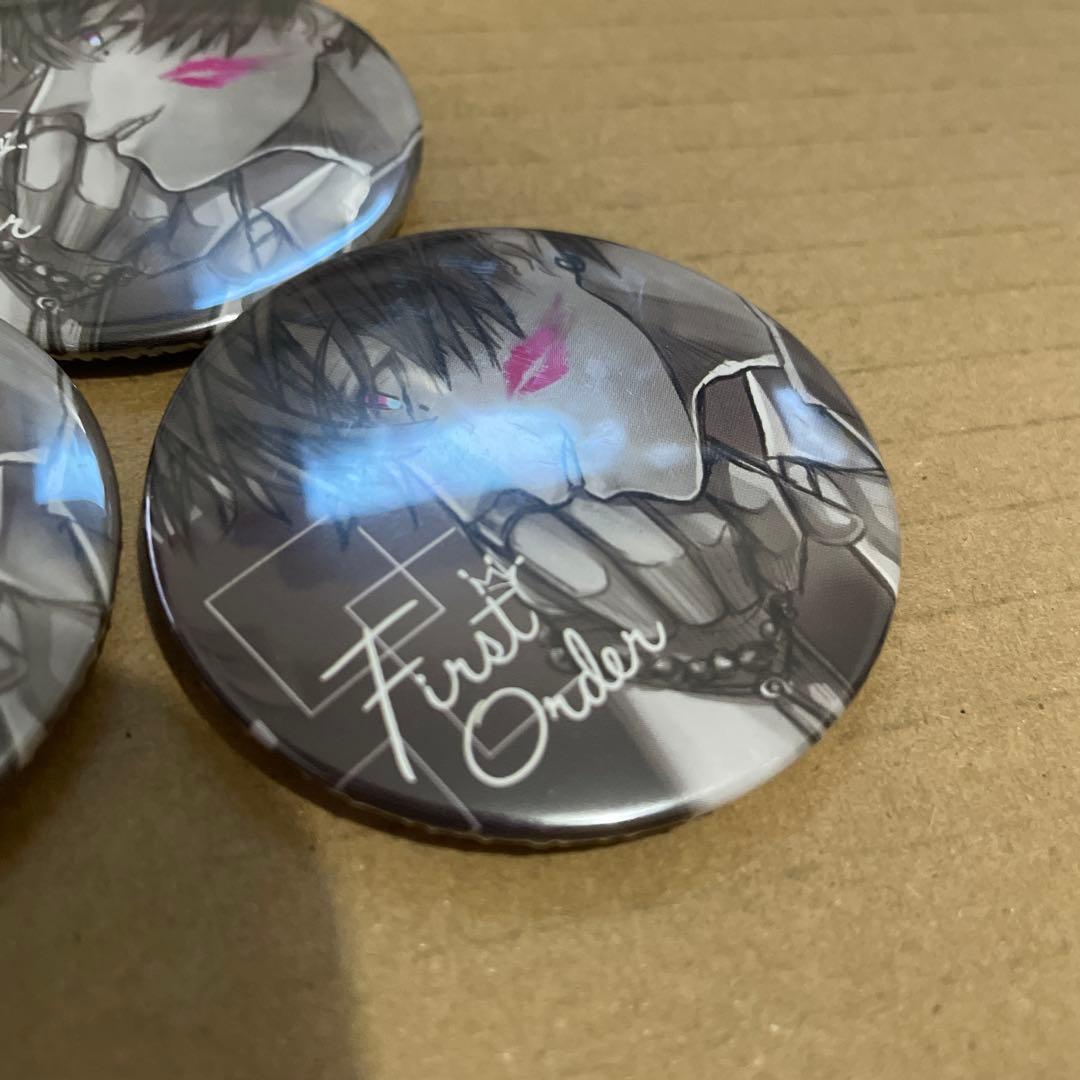 G75.志麻 First Order 2018 志麻ワン 等身 缶バッジ