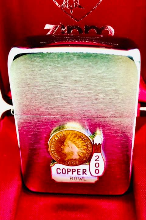 COPPERBOWL☆貴重なインディアン銅貨柄七宝製☆1941モデル