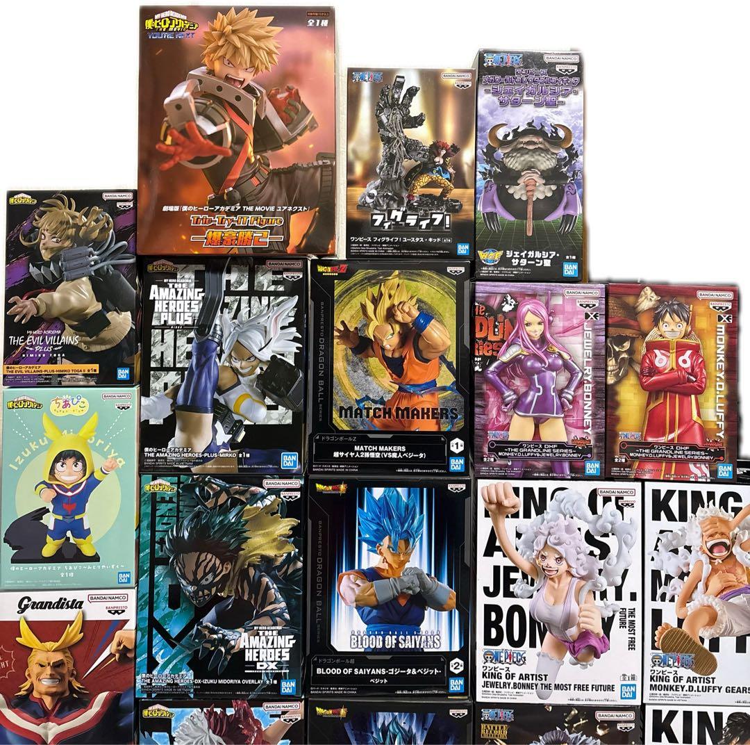 ヒロアカ　ワンピース　ドラゴンボール　フィギュア　まとめ売り　23体