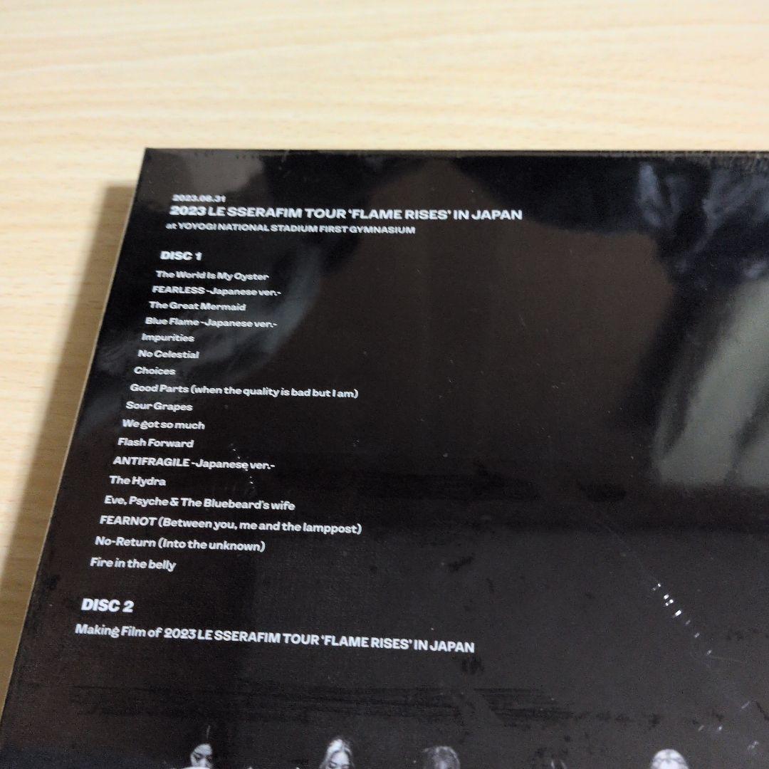 初回限定盤　2023 LE SSERAFIM TOUR FLAME RISES