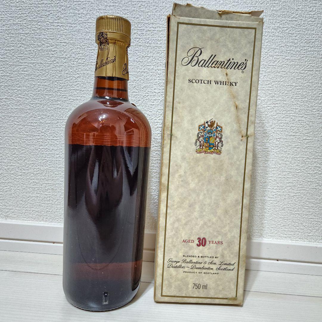 【未開栓】 Ballantine 30年 very old scotch