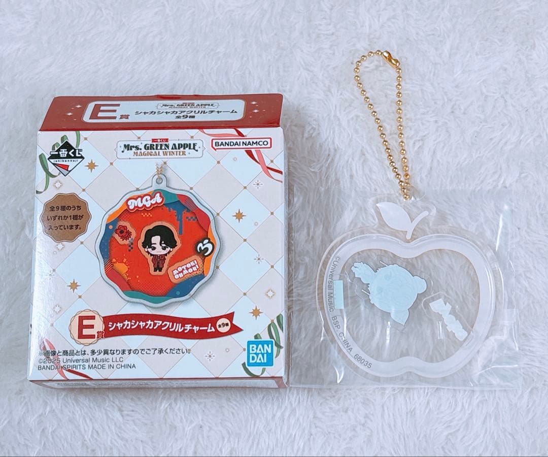 【3点セット】Mrs. GREEN APPLE 一番くじ A賞 E賞 F賞