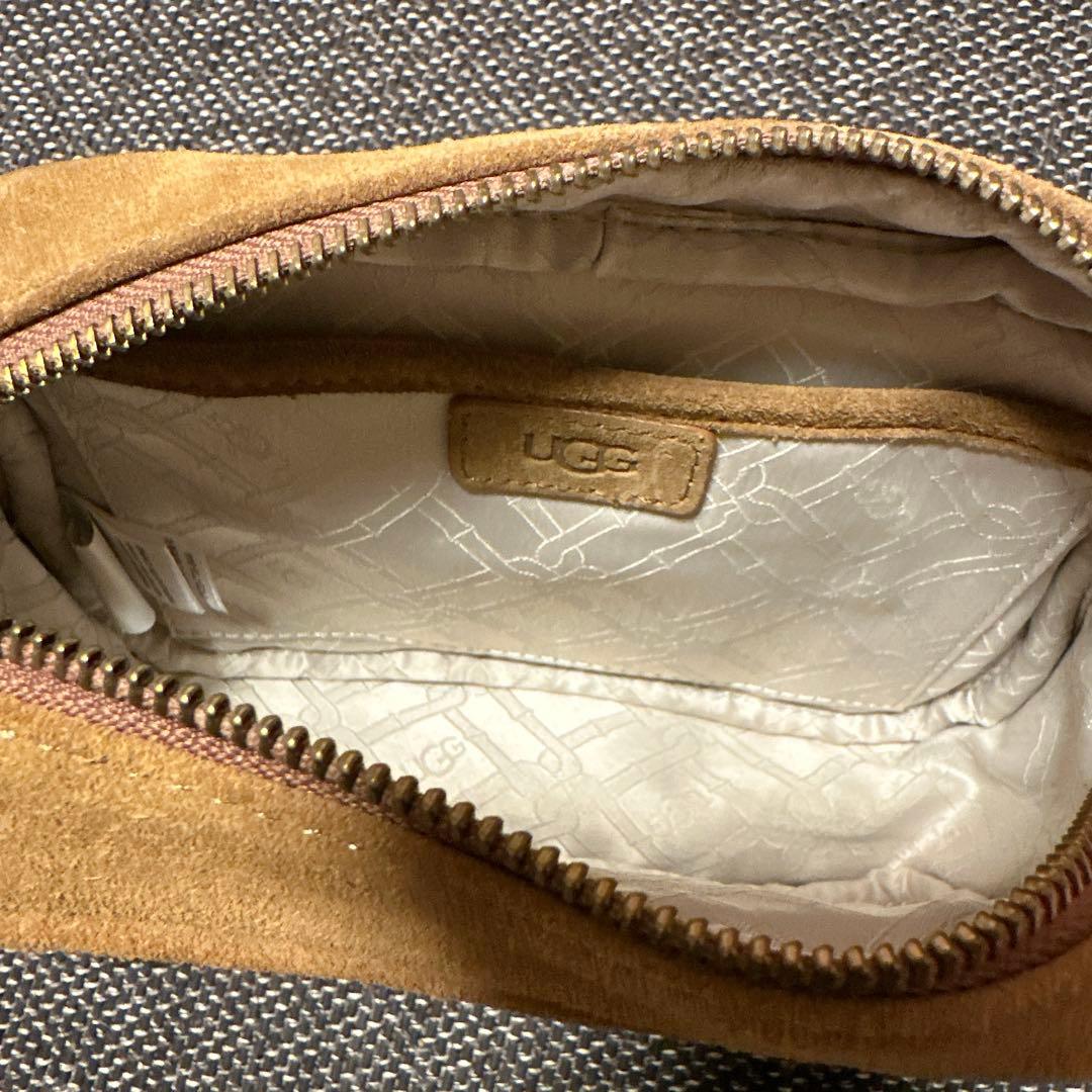UGGジェニー2ムートンショルダーバッグ　キャメルベージュ