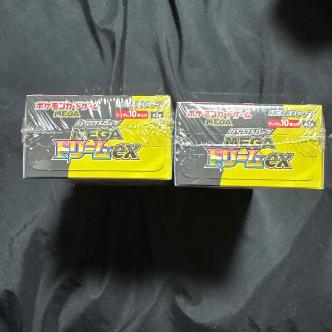 【未開封】ポケモンカードゲーム MEGA ドリームex シュリンク付き