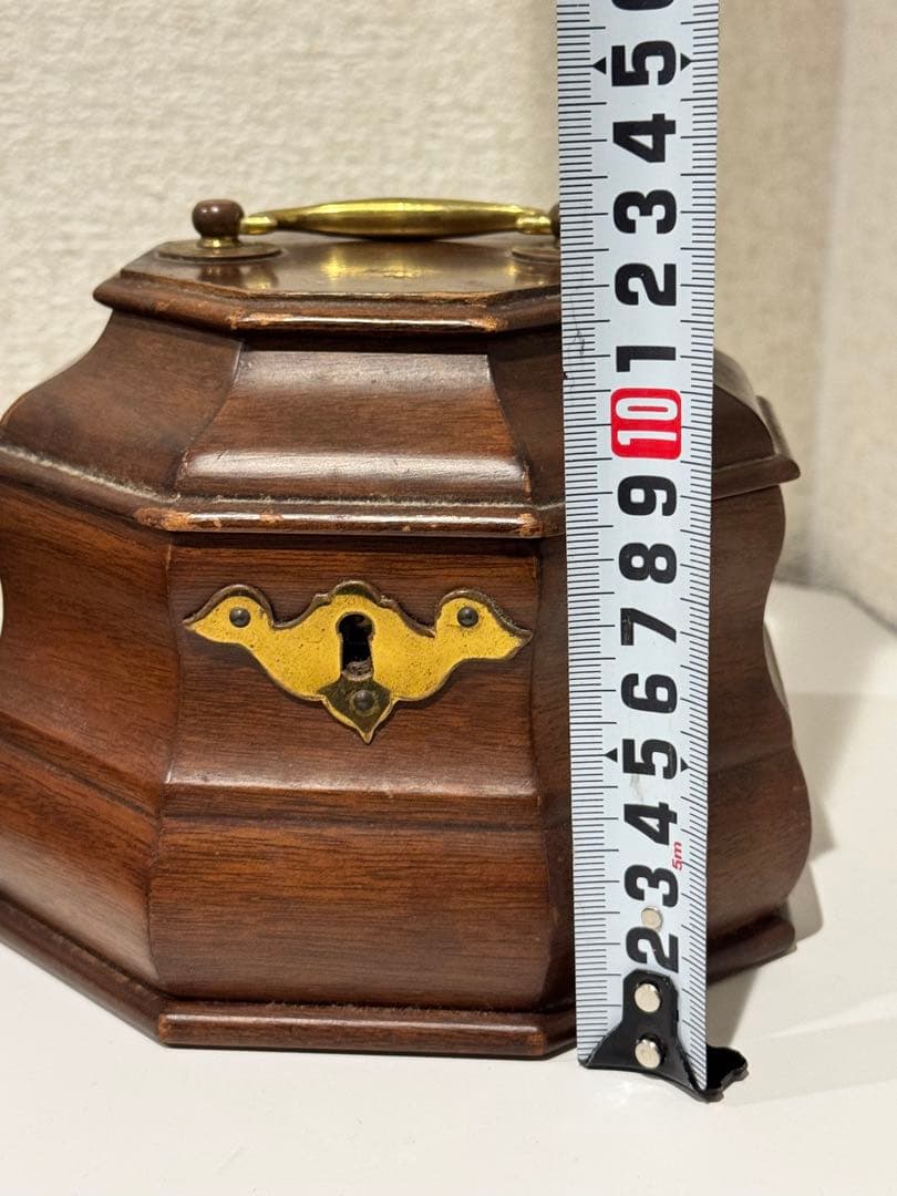 WILLIAMSBURG コロニアルマホガニー製ウィリアムズバーグティーキャディ