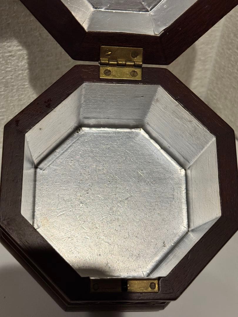 WILLIAMSBURG コロニアルマホガニー製ウィリアムズバーグティーキャディ