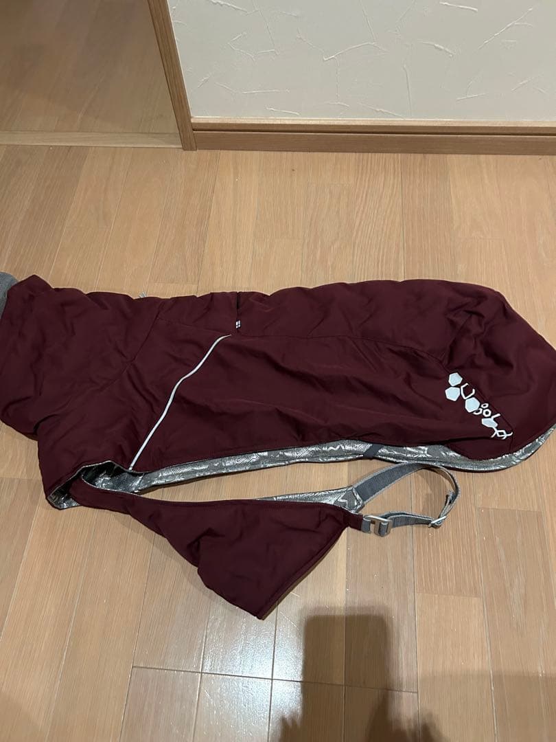 Hurtta フルッタ　エクストリームウォーマー　ブラックパープル　45