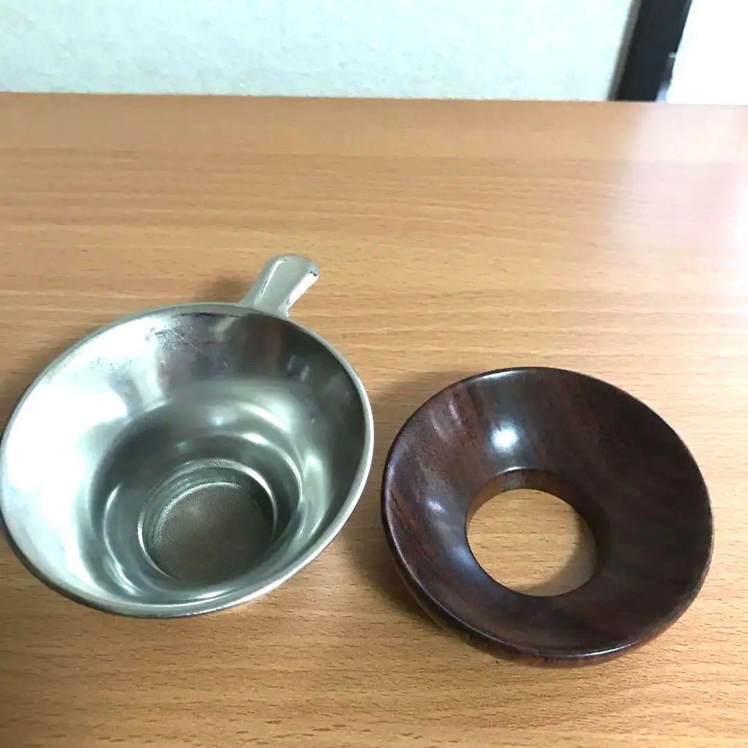 〈新品未使用〉中国茶器　 茶道　茶器　木製　茶道具