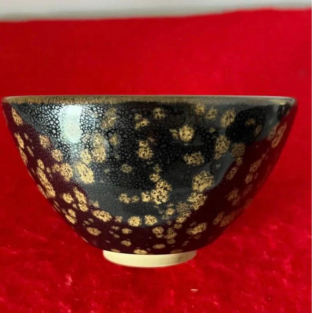 天目茶碗 禾目 建盞 茶道具 建窯。BL2-5-53