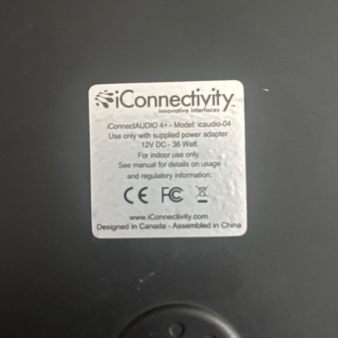 iConnectivity iConnect AUDIO4+ インターフェイス