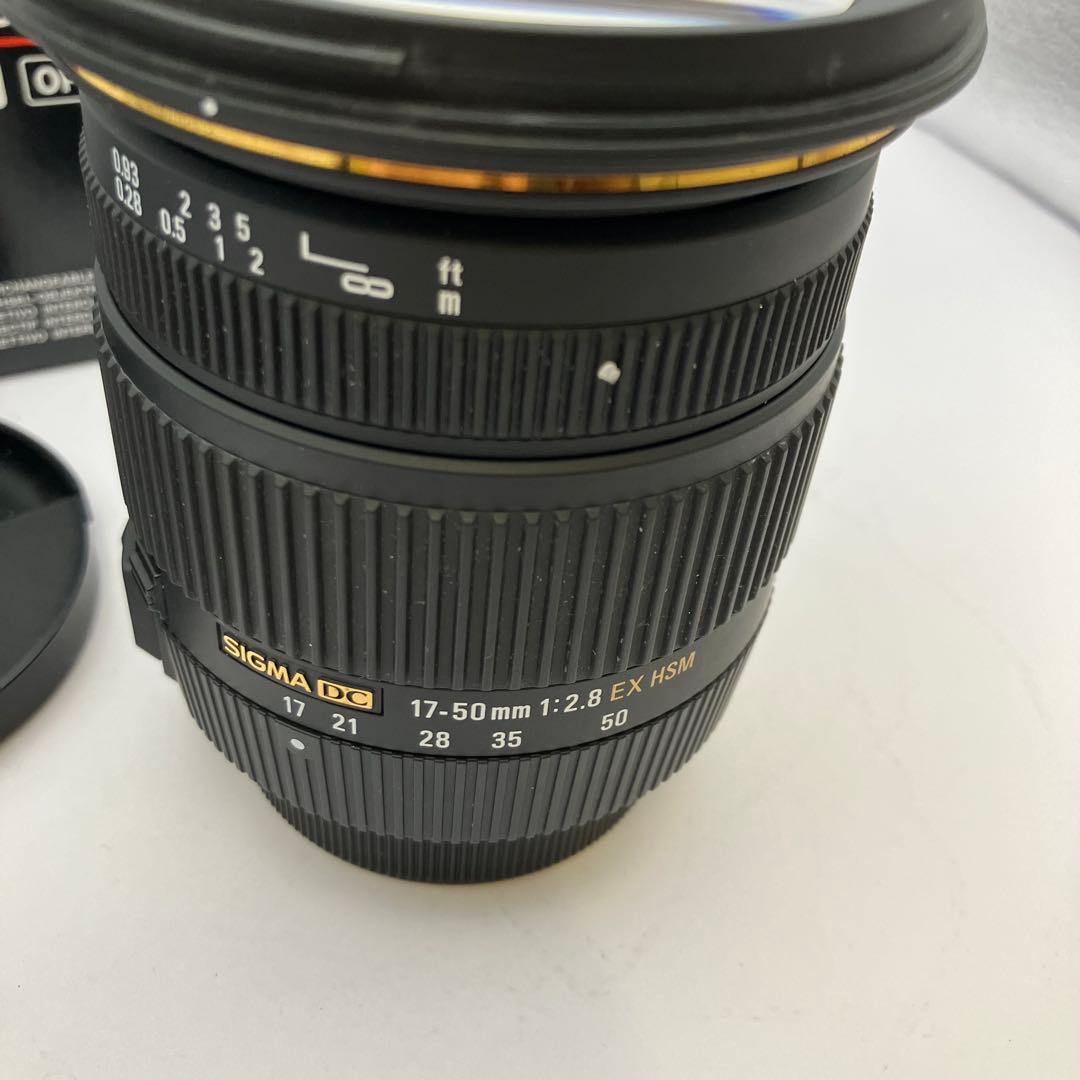 SIGMA シグマ 17-50mm F2.8 EX DC OS HSM ニコンF