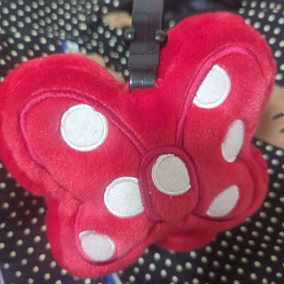 激レア!!!! ディズニー 　耳当て　ミニー　リボン　イヤーマフ