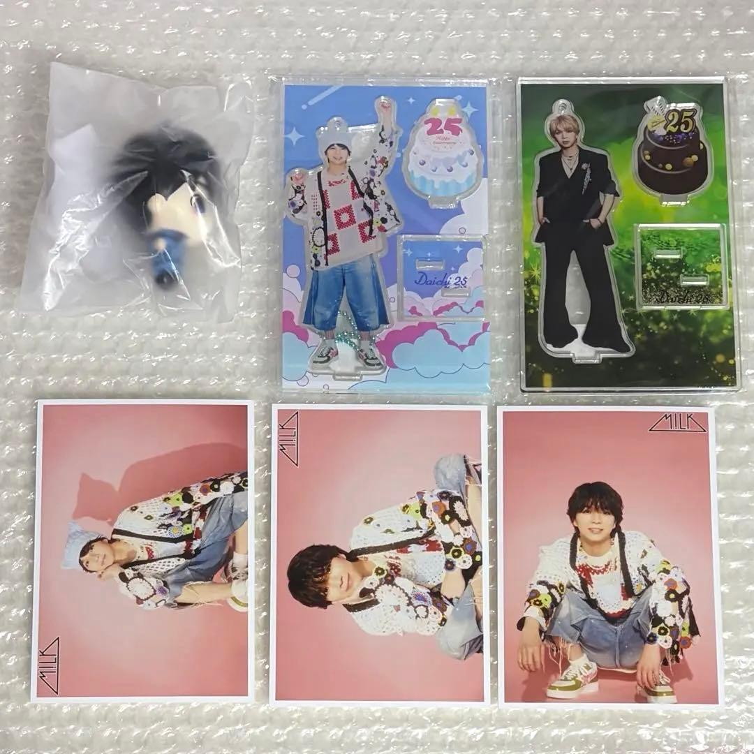 M!LK 塩﨑太智 生誕グッズ アクリルスタンド 香り付きスクイーズ 生写真