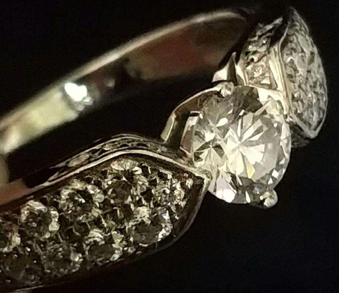 ショーメ プリュム マルチ ダイヤリング 0.31ct/F/VVS2/VG