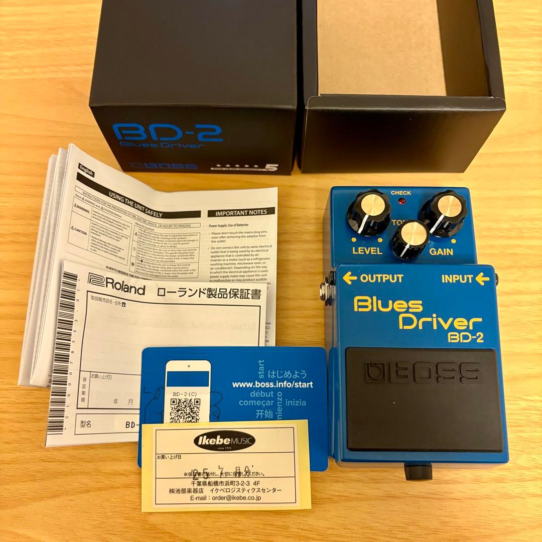 ■新品同様！【Blues D BD-2 ／BOSS】ブルースドライバー