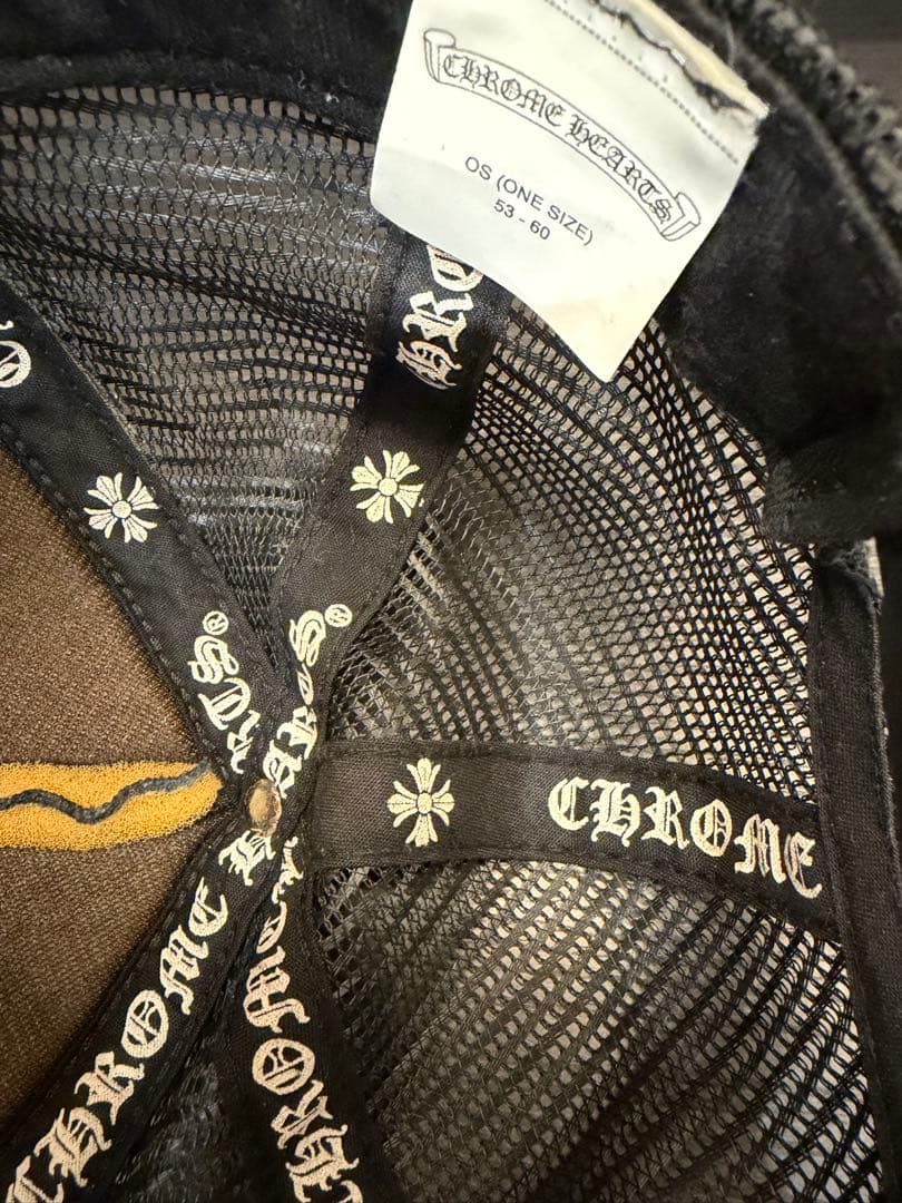 Chrome Hearts トラッカーキャップ　希少FUCKパッチ