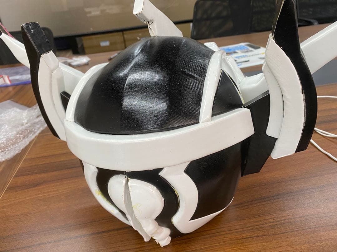 仮面ライダーエボル ブラックホールフォーム　 マスクと無稼働ベルト