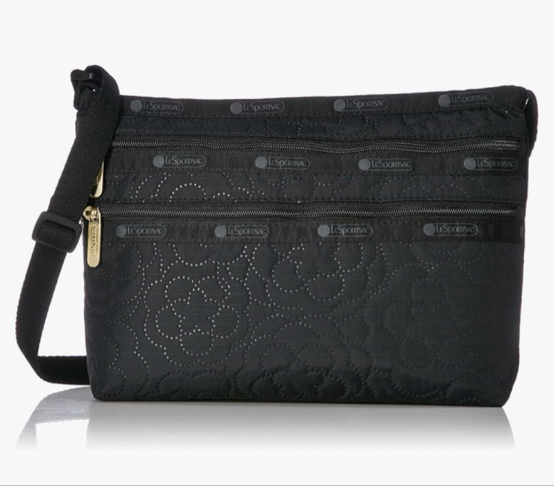 美品LeSportsacレスポートサックパフィーブロッサムズショルダーバッグ