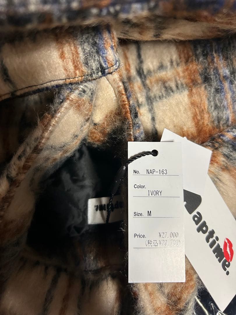 Naptime チェック柄ジャケット