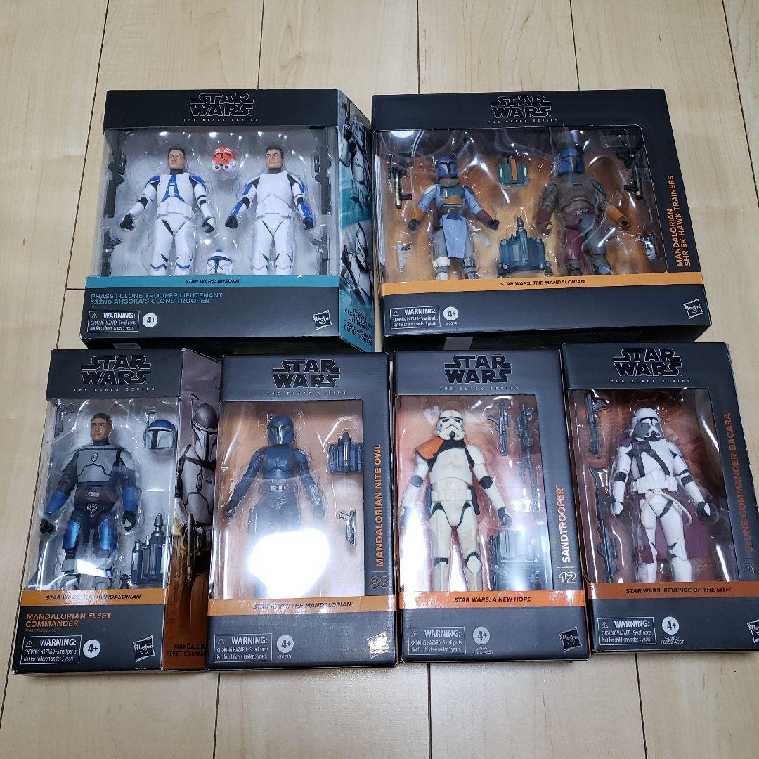 スターウォーズ　ブラックシリーズ　マンダロリアン　トルーパー　セット