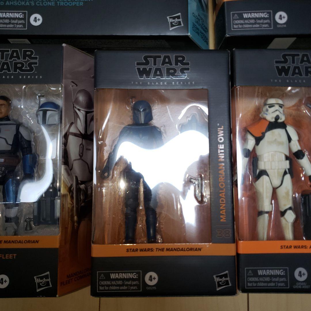 スターウォーズ　ブラックシリーズ　マンダロリアン　トルーパー　セット