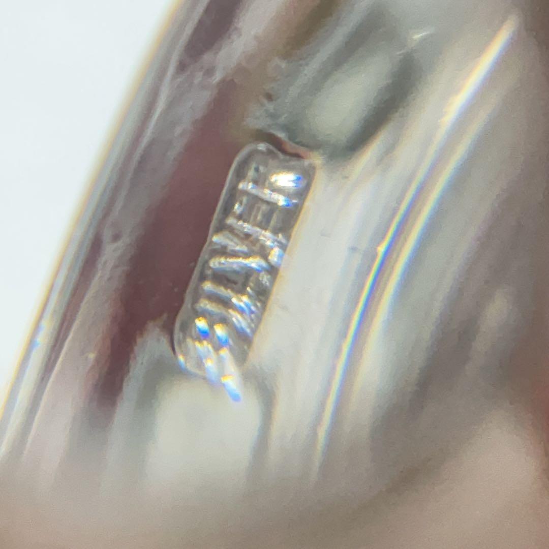 本真珠　アコヤ真珠　シルバーブローチ