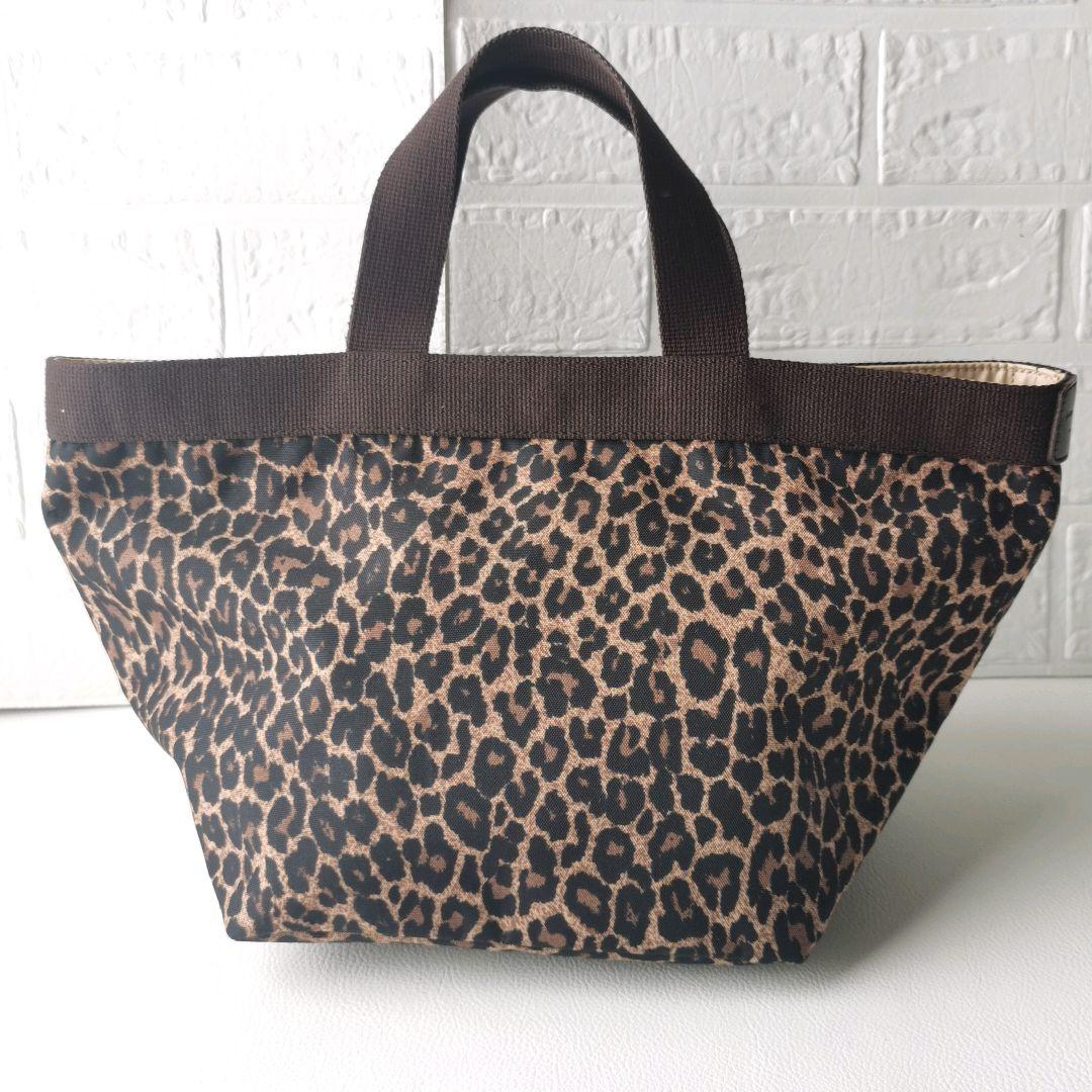 極美品✨エルベシャプリエ 707F パンサー 舟型トート M レオパード