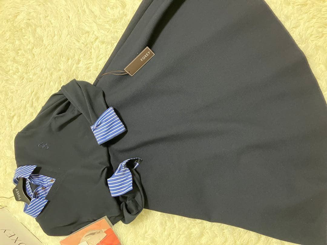 フォクシーＤＭ掲載されました w辺りにＦOＸEＹ ミッドナイトネイビー希少42