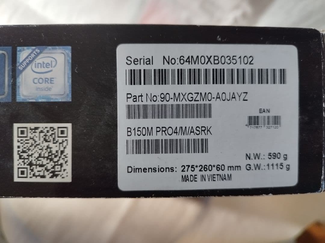 ASRock B150M PRO4 マザーボード