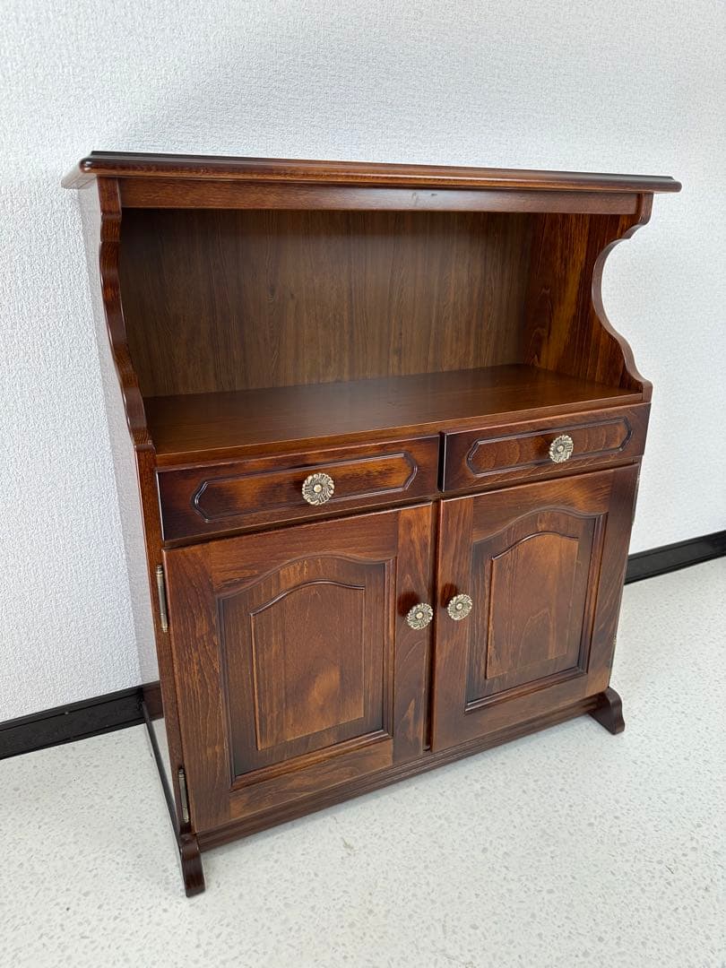 カリモク karimoku コロニアル 電話台 キャビネット ※i4※